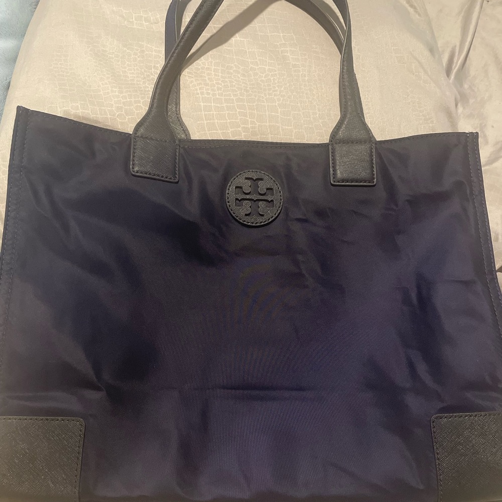 Tory Burch Navy Blue Tote